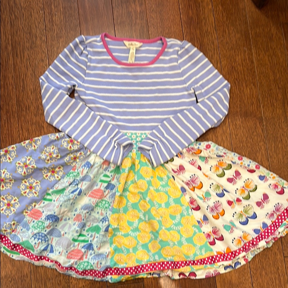 Matilda Jane Striped and Patterned Kids Dress